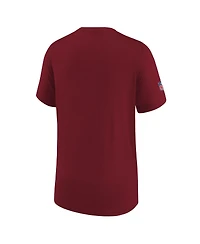 Big Boys Nike Burgundy Washington Commanders Sideline Legend Performance T-shirt