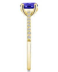 Macy's Tanzanite (1-3/8 Ct. t.w.) and Diamond (1/6 Ring