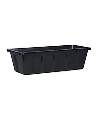 Novelty Manufacturing Polypropylene Flower Box Planter/Liner, Black