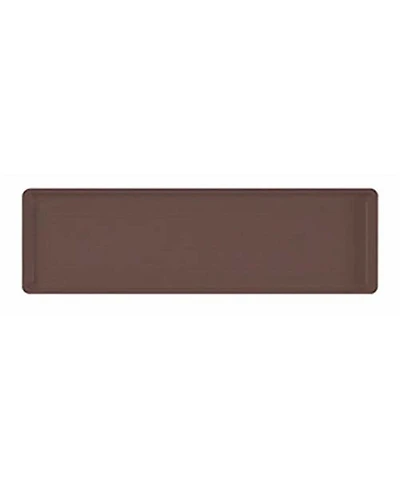 Novelty (#10303) Countryside Flower Box Tray, Chocolate Brown 30"