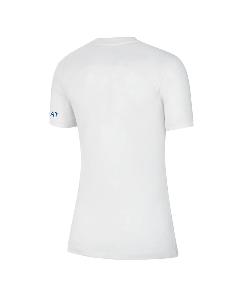 Women's Nike White Paris Saint-Germain 2022/23 Third Breathe Stadium Replica Blank Jersey