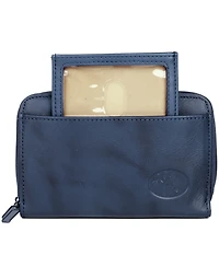 Julia Buxton Women's Heiress Double Zip Organizer Wallet
