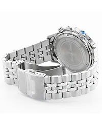 Mathey-Tissot Men's Expedition Chronograph Collection Stainless Steel Bracelet Watch, 43mm