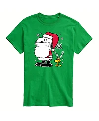 Airwaves Men's Peanuts Christmas Short Sleeve T-shirt