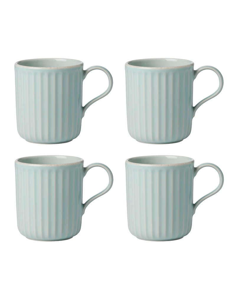 Lenox French Perle Solid Mugs, Set of 4