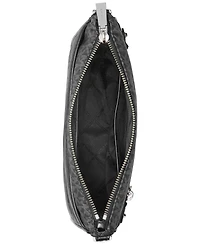 Michael Kors Logo Jet Set Charm Large North South Nylon Crossbody