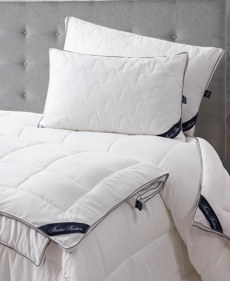 Brooks Brothers Rayon from Bamboo Comforter, Queen