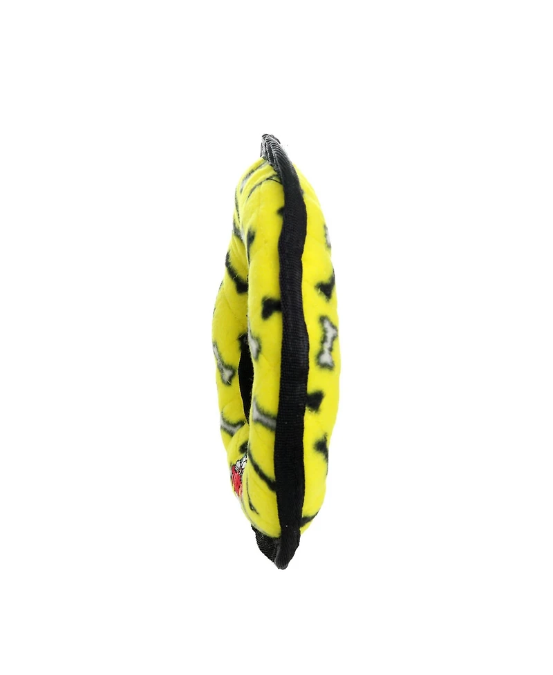 Tuffy Medium Ring Yellow Bone, Dog Toy