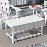 WestinTrends Outdoor Patio Classic Adirondack Coffee Table