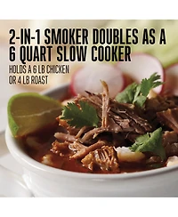 Weston 2-in-1 Indoor Smoker & Slow Cooker - 03-2500-w