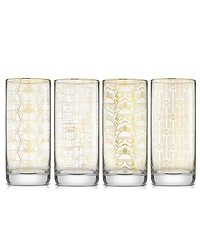 JoyJolt Star Wars Limited Edition Deco Collection Tall Glasses, Set of 4