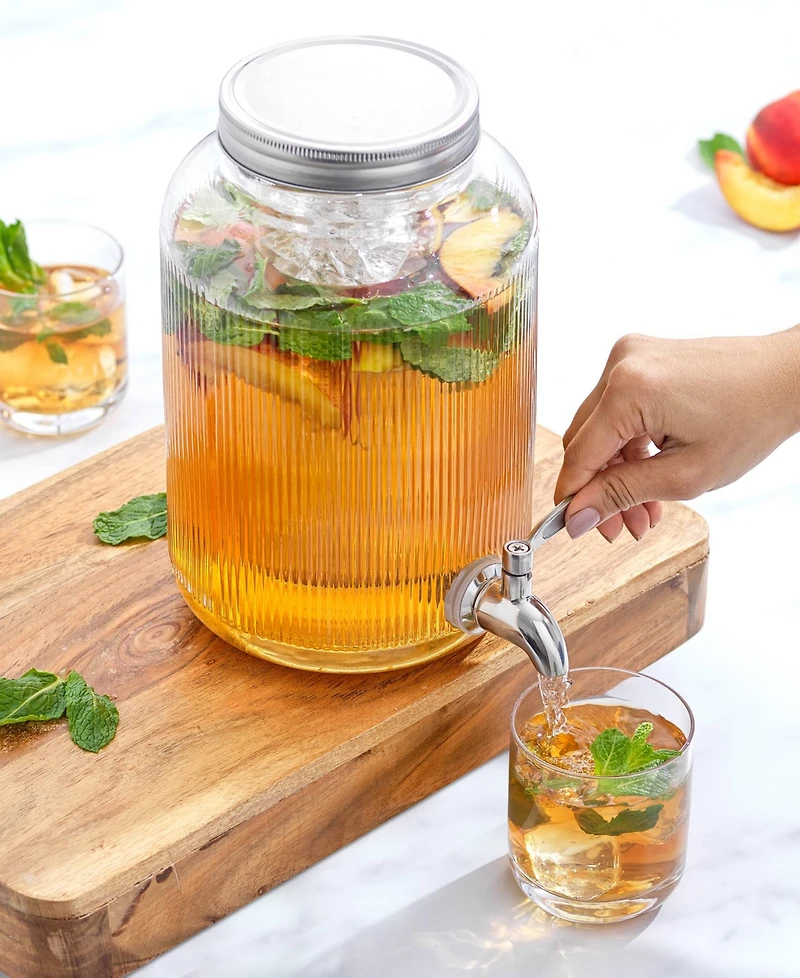 JoyJolt Gallon Drink Dispenser with Spigot and Infusers