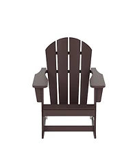 WestinTrends Outdoor Adirondack Rocking Chair (Set of 4)