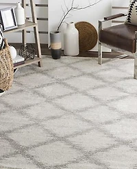Safavieh Adirondack 122 Ivory and Silver 9' x 12' Area Rug