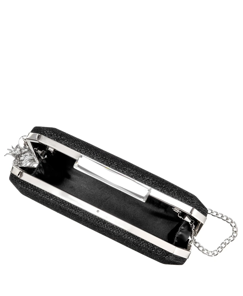 Nina Women's Geometric Minaudiere Bag with Tassle