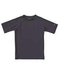 Toddler, Child Boys Slate Short Sleeve Rash Top