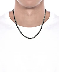 Black Diamond 20" Statement Necklace (10 ct. t.w.) in Sterling Silver