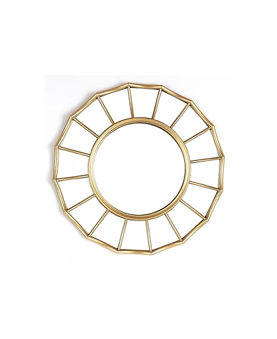 Round Framed Decorative Wall Mirror, 21" D