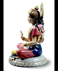 Lladro Goddess Sri Lakshmi Figurine