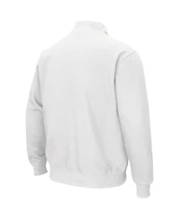 Men's Colosseum White Tennessee Volunteers Tortugas Logo Quarter-Zip Jacket