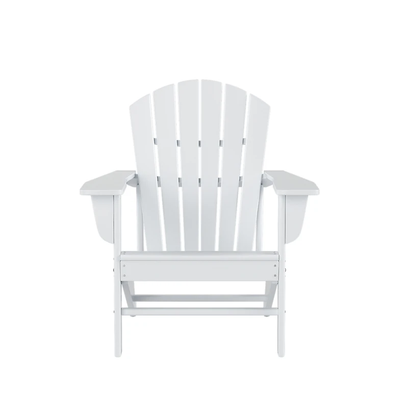 WestinTrends Adirondack Chair with Footrest Ottoman Set (Set of 2)