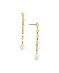 Ettika Elegantly Modern Crystal Earrings in 18K Gold Plating