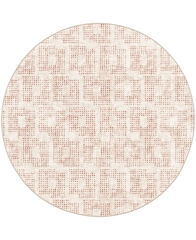 Dalyn Delano Washable DA1 4' x Round Area Rug