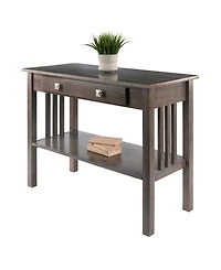 Winsome Stafford 29.92" Wood Console Hall Table