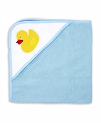 3 Stories Trading Baby Boys or Baby Girls Duck Hooded Towels, Pack of 2
