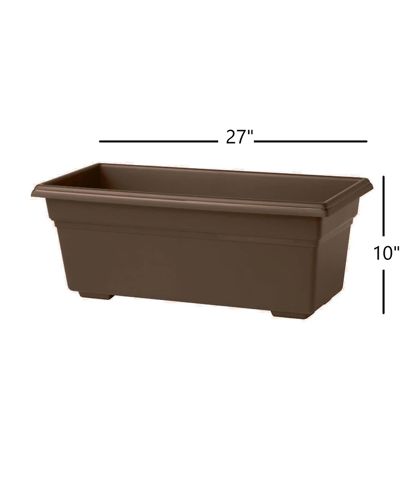 Novelty Countryside Patio Planter Brown 27"