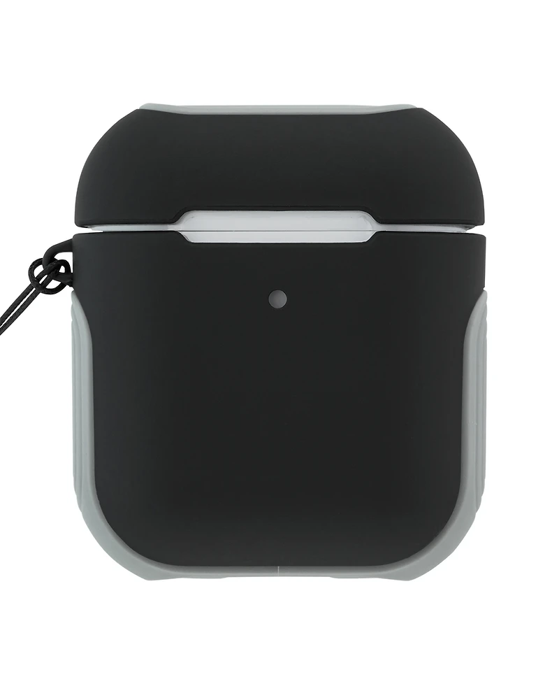 WITHit Black and Grey Sport Cover designed for Apple AirPods