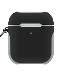 WITHit Black and Grey Sport Cover designed for Apple AirPods
