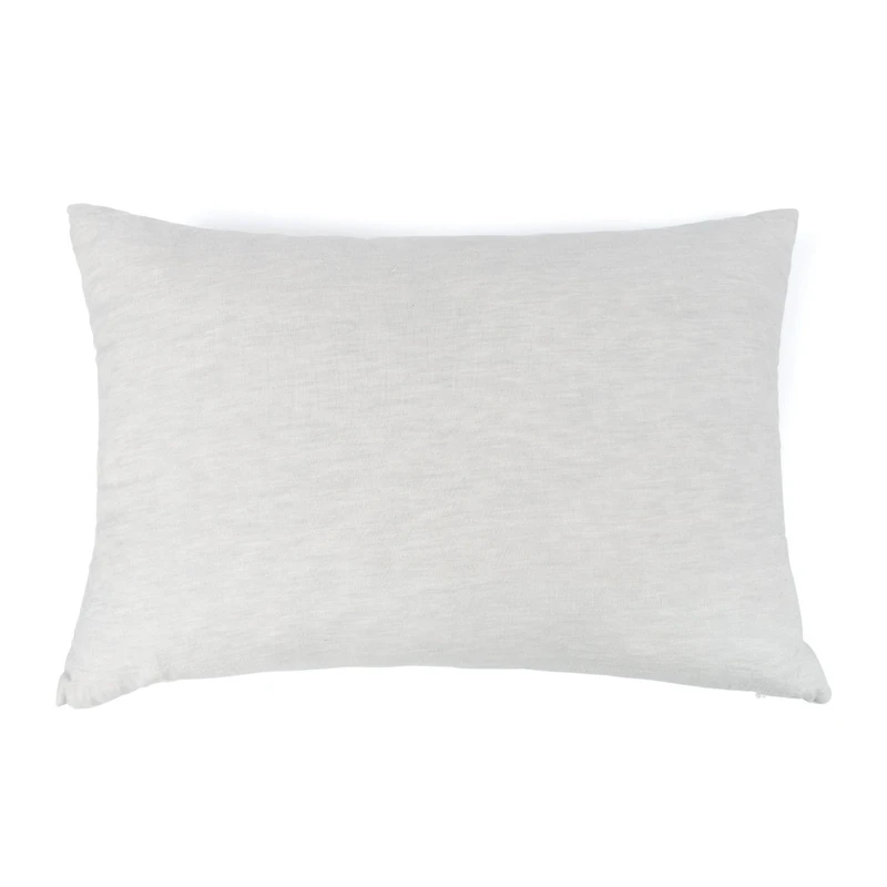 French Linen Decorative Throw Pillow - 22" x 15"