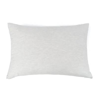 French Linen Decorative Throw Pillow - 22" x 15"