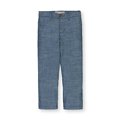 Hope & Henry Toddler Boys Chambray Suit Pant