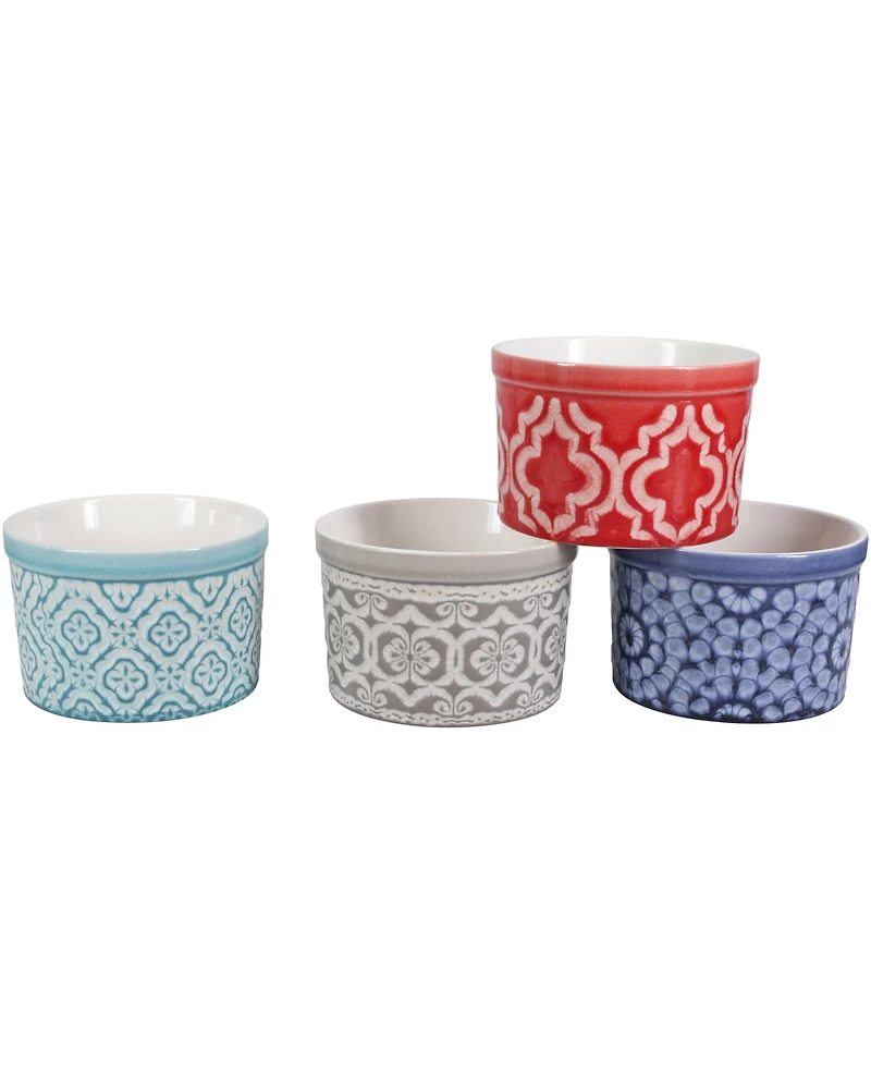 Bia Cordon Bleu Dominique Set of Twelve Ramekins, 6 oz and 10 oz