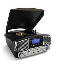 Trexonic Retro Wireless Bluetooth Record and Cd Player