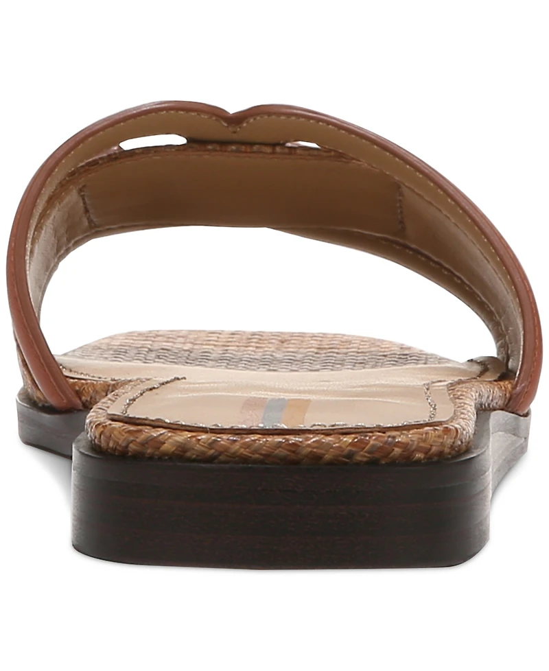 Sam Edelman Women's Irina Logo Emblem Slide Sandals