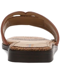 Sam Edelman Women's Irina Logo Emblem Slide Sandals
