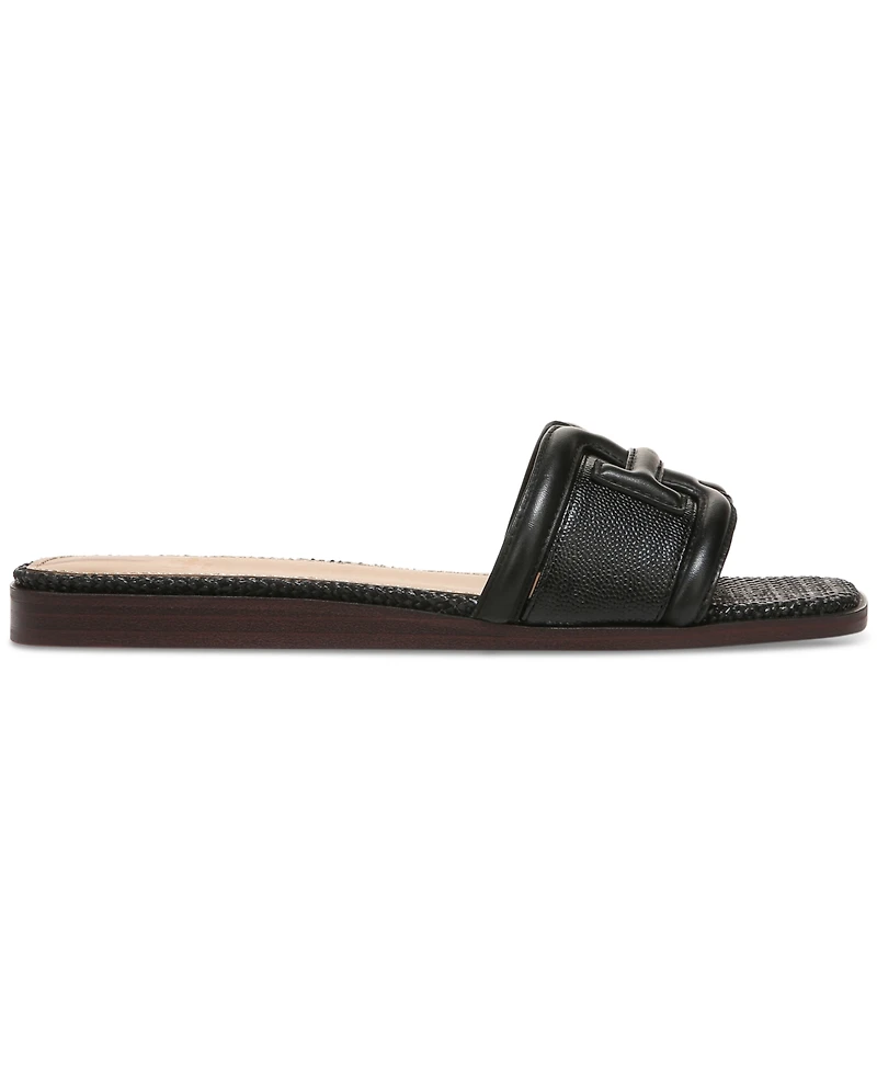 Sam Edelman Women's Irina Logo Emblem Slide Sandals