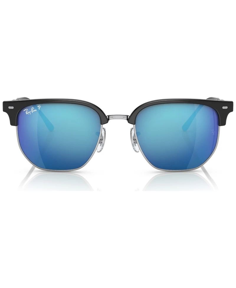 Ray-Ban Unisex New Clubmaster 51 Polarized Sunglasses, RB441651-zp