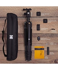 Kodak Premium Professional 2-in-1 Aluminum Camera Tripod w/Bluetooth