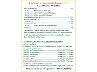 Espoma BT18 Organic Bulb-tone 3-5-3, 18 Lb Bag