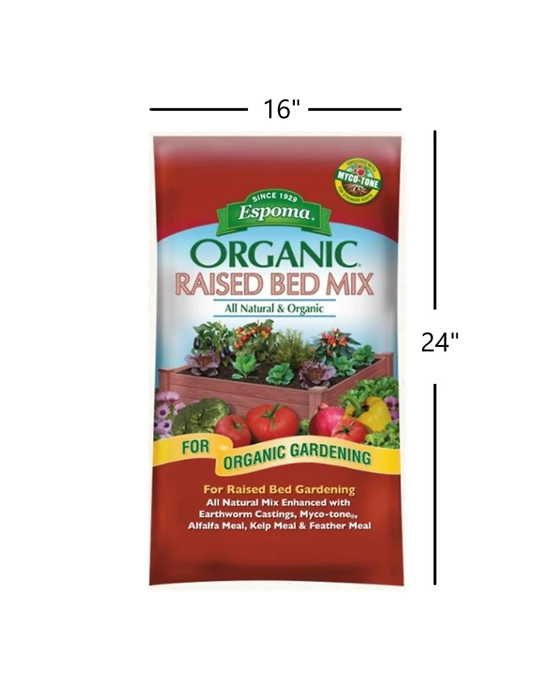 Espoma RB15 Raised Bed Mix, 1.5CFT