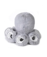 Lambs & Ivy Ocean Blue Plush Gray Octopus Stuffed Animal Toy - Inky