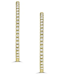 Diamond In & Out Medium Hoop Earrings (5/8 ct. t.w.)