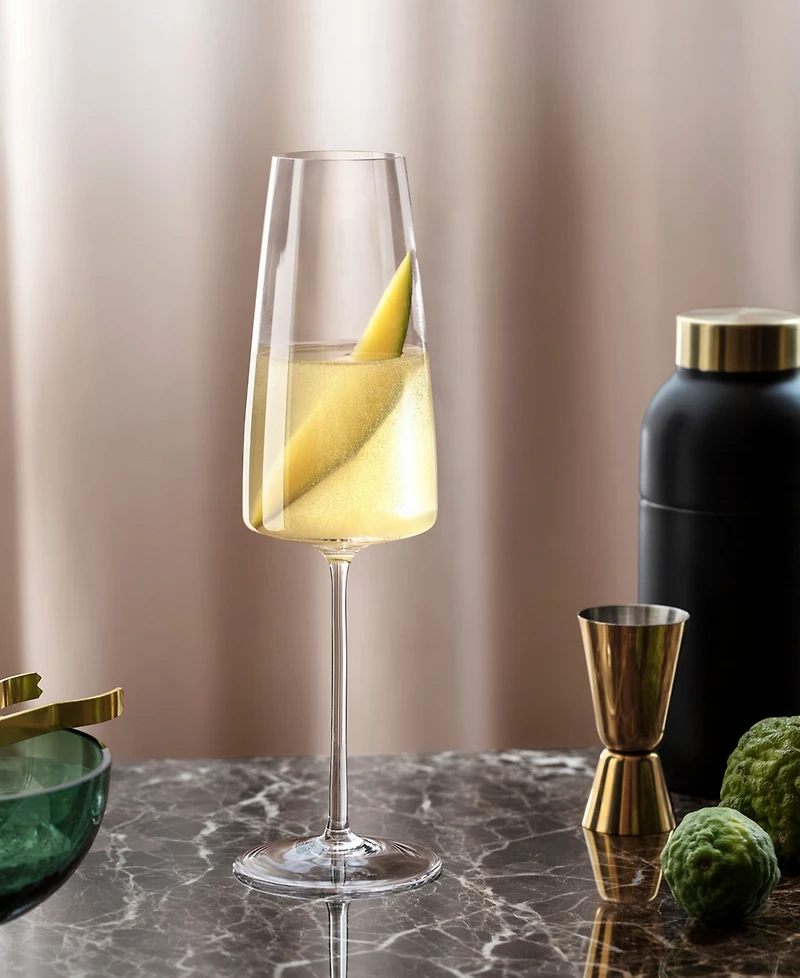 Metro Chic Champagne Flute Set, 2 Piece