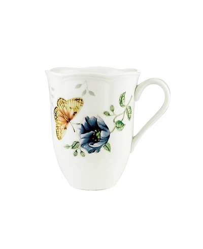 Lenox Butterfly Meadow 12 Oz. Floral Porcelain Mug