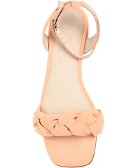 Journee Signature Women's Sellma Braided Sandals
