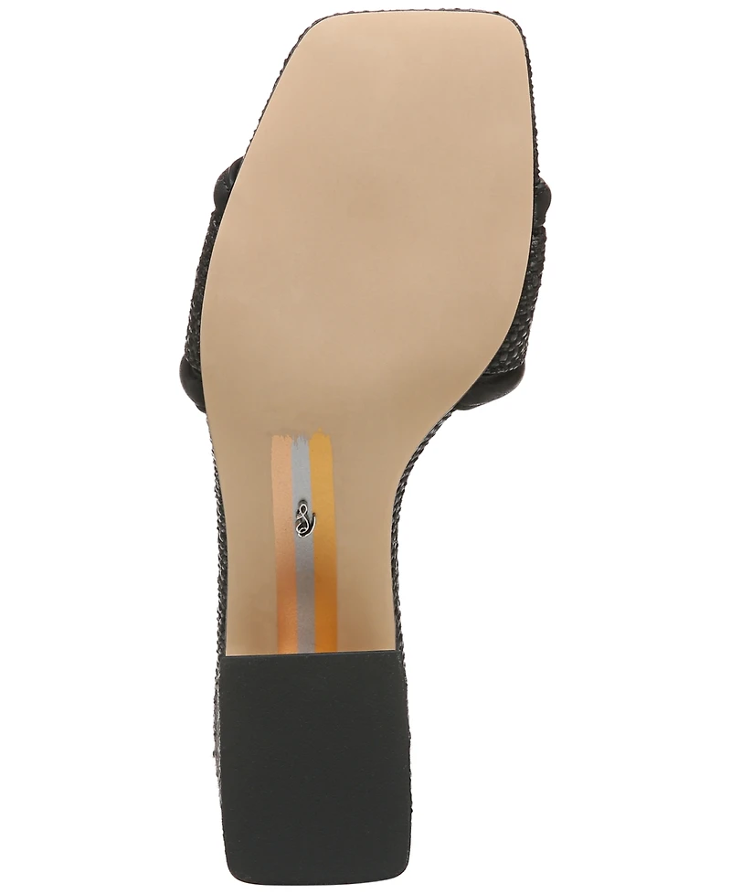 Sam Edelman Women's Waylon Block-Heel Slide Sandals